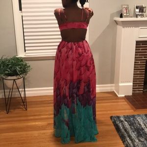 Tropical Peacock 🦚 Dress